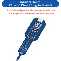 M093 M093B Inductance Tester Electromagnetic Induction Tool High Precision for Circuit Board Fault Detection Easy Operation