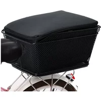 AliExpress LIXADA Rear Bike Basket Large Capacity Metal Wire Bicycle Basket Waterproof Rainproof Cover