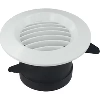 75-200mm Air Vent Exhaust Hood Round Ducting Ventilation Grilles Bathroom Waterproof Outlet Cooling Home Office Air Vent