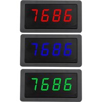 DC 8-24V Speed Measuring Instrument 4 Digital LED Tachometer Gauge RPM Speed Meter + Hall Proximity Switch Sensor NPN For Motor