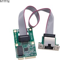 I210AT Chip Mini PCI Express to RJ45 COM Port Gigabit Ethernet Network Adapter 1G Single Electrical Port Network Card for Server