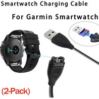 2-Pack Charger Cable for Garmin Fenix 7 6 5 S X,Forerunner 945 45 245Music,Vivoactive 5 4 3,Instinct 1 2,Approach S10 S40 X10