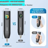 AWithZ H5 Portable Spot Welder DIY Handheld Spot Welding Machine 90 Gears Adjustable Spot Welding for 18650 Lithium Battery