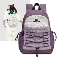 Colorful Patchwork Backpack Outdoor sports hiking zipper backpack Large-capacity backpack for mountain climbing and travel