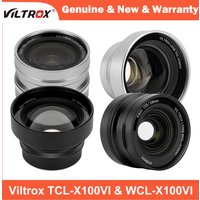 Viltrox TCL-X100VI Telephoto Conversion Lens & WCL-X100VI Wide Angle Conversion Lens for FUJIFILM X100VI X100V X100F X100 Series