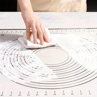 1Pc Oversize 80/70/60cm Silicone Baking Mat Pastry Rolling Kneading Pad Kitchen Crepes Pizza Dough Non-stick Pan Pastry mat