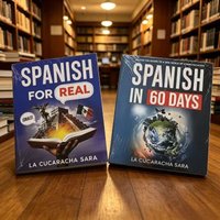 Spanish Learning Books Spanish in 60 Days & Spanish for Real Beginner Mexican Spanish Self Study Textbook Books