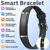 New LIGE Luxury Smart Watch Ultra-thin body IP68 Waterproof Daily Monitoring Menstrual Management Smart Bracelet For Android lOS