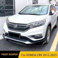 For Honda CRV Accessories 2012-23 3Pcs High Quality Car Front Bumper Split Lip Body Kit Spoiler Diffuser Deflector Modificatio