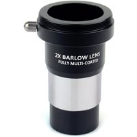 1.25inch 2x Barlow Lens Fully Multi-Coated Metal with M42x0.75 Thread Camera Connect Interface for Telescope Eyepieces