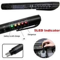 Auto Car Brake Fluid Liquid Tester Pen With 5 LED Car Auto Vehicle Tools Diagnostic Tools Mini Brake Fluid Tester For DOT3/DOT4