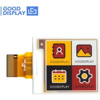 1.54'' 4-Color Multi-Color E-Paper Display, Black, White, Yellow and Red E-Ink 152x152, GDEY0154F51