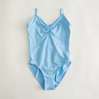 High Quality Cheap Camisole Training Dance Wear Cotton Spandex White Blue Pink Children Kids Girls Ballet Leotards for sale