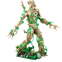 Ents Mini Building Blocks MOC Tree Man Treebeard Magic World Lord Rings 3D Model DIY Bricks Figure Toy For Christmas Gift