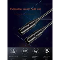 XLR Cable Male to Male to Female OFC Audio Cable Shielded For Microphone Mixer Femlae to Female F/F 1m 1.8m 3m 5m 10m 15m 20m