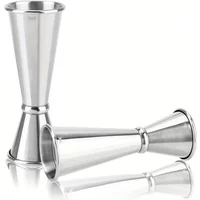 1PC 30/60ml, 1oz/2oz Double Side Measuring Cup Measure Mug 304 Stainless Steel Measuring Cup Kitchen Tool Kitchen Gadgets