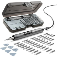 Electric Screwdriver Set Precision Power Tool Kit Rechargeable Wireless Mini Small Bits for Mobile Cell computer Repair CRV
