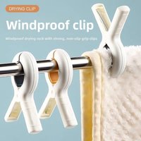 Large Clothespins Heavy Duty Plastic Clips for Hanging Quilts Outdoor Extra Large Windproof Blanket Clamp Laundry Pegs
