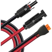 3m/1.5m 12AWG Solar Panel to XT60i-F Charging Cable for ALLPOWERS Ecoflow River/Delta Anker SOLIX Bluetti Solar Power Stations.