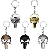 Creative Skull Beer Opener Halloween Gift Party Favor Terminator Keychain Beer Bottle Opener