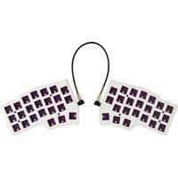 YMDK Corne V4.1 Split 46 keys Ergonomics 40% Layout Hotswappable Mechanical Keyboard RGB QMK VIAL Programmable