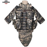 ACU Camouflage Heavy Vest, Otv Tactical Vest, Heavy Armor Equipment, 12 Pcs Or EVA Plug Board 7 Pcs