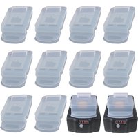 5/10PCS Contact Protection Cap Battery Holder for Makita,Dust Cover Shield Case for Makita 14.4V 18V Li-ion Battery