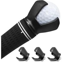 1Pc Golf Ball Retriever Clamp - Petal Shape Screw-On Putter Golfing Accessory