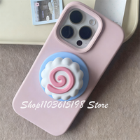 Korean Cute 3D Kamaboko Magnetic Holder Phone Griptok Grip Tok Phone Stand Support For iPhone For Magsafe Accessories Smart Tok