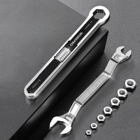 WORKPRO Multi-functional Wrench Fixed Open Adjustable Wrench Double-end Dual-purpose New Universal Wrench Tools