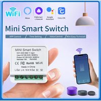 16A 20A Smart WiFi Switch Wireless Light Switch Intelligent Module 2-Way Control CozyLife APP Remote Control Google Home Alexa