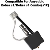 Hotend Kit For Anycubic Kobra S1/S1 Combo Hot End Kit For Kobra S1 Brass Hardened Steel Nozzle Print Head Replaceable parts