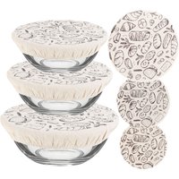 3Pcs Bowl Covers Set Reusable Bowl Cover Portable Fermentation Hood Food Dust Cover for Sourdough Rising Dough Kitchen Accessory