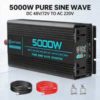 Pure Sine Wave Inverter DC 48V/72V to AC 220V 1000W 1600W 3000W 4000W 5000W 6000W LCD Display Power Converter Car Solar Inverter image 4