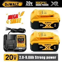 100% Original DeWALT 20V 6000mAh Power Tool Battery DCB206 DCB205 DCB200 DCF887 DCG405 DCD791 DCF922 DCF850 DCD805 Tool Battery image 4