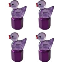 AliExpress NONE 4 Pack Cute Duck Glow in The Dark Tire Valve Caps Decorative Tire Valve Caps Tire Air Valve Caps for Car Motorcycle Bicycle