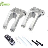 Alloy CNC Rear Wheel Hub Carrier Kit Fit for 1/5 HPI ROFUN BAHA King Motor ROVAN BAJA 5B 5T 5SC Rc Car Toys Games Parts
