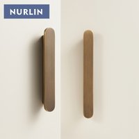 Nurlin Solidny mosiądz Zwykły nowoczesny styl Antyczny brąz Szafka Szafa Gałki do szuflad Uchwyt meblowy T-bar