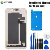 Tested OLED For iPhone 17 Pro Max Display With 3D Touch Screen Digitizer For 17 ProMax Screen Replacement Assembly Incell