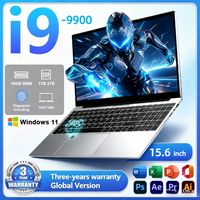 2026 New 15.6" Gaming Laptop Intel Core i9 9900 32GB RAM 2TB SSD Win11 Pro 1920x1080 FHD Ultra Slim Notebook for Office Gamer