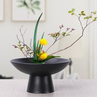 Ceramic Vase Flower Pot Hydroponic Flower Arrangement Accessories Tea Japanese Ceremony Home Decor Flower Vases