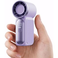 New Mini Handheld Fan 3000mAh Portable Turbo Fan with 100 Wind Speed Pocket Fan USB Rechargeable Lightweight for Outdoor Travel