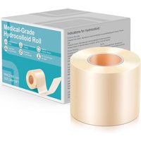 Hydrocolloid Roll for Wound Care Cut-to-Size Extra Large Hydrocolloid Patch Bandages Absorbent Waterproof First Aid
