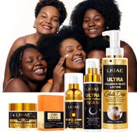 LKIAE Ultra Glutathione and Collagen Whitening Skin Care Set, Moisturizing, Reduce Dark Spots, Melanin, Hyperpigmentation