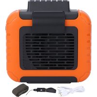 Outdoor Mini Fan Portable Mini Waist Fan Outdoor Simple 3 Speed Adjustable Neck Fan for Camping Cycling Waist Clip On Fan