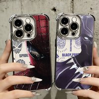 Cool Spidermans Venoms Plating Phone Case For Google Pixel 10a 10 9 8 7 9a 8a 7a Pro XL 5G Anti Fall Airbag