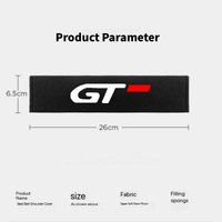 2Pcs Car Seat Belt Cover Shoulder Protector for GT 508 5008 3008 208 2008 308 Auto Accessories
