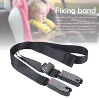 Sangle de fixation de siège universelle à 2 points, sangle de connexion d'interface Isofix/loquet, ceinture de sécurité réglable pour voiture et enfant