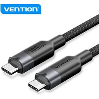Vention 100W USB Type C Cable for iPhone 16 15 Pro Max Samsung Galaxy S22 MacBook Pro iPad USB 4.0 PD Fast Charging USB C Cable