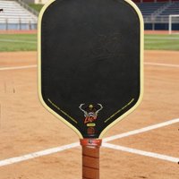 2026 Bread & Butter Loco Heat Pressed 16mm Hybrid Extended Pickleball Paddle Carbon Fiber Face Matte Finish Grip Length